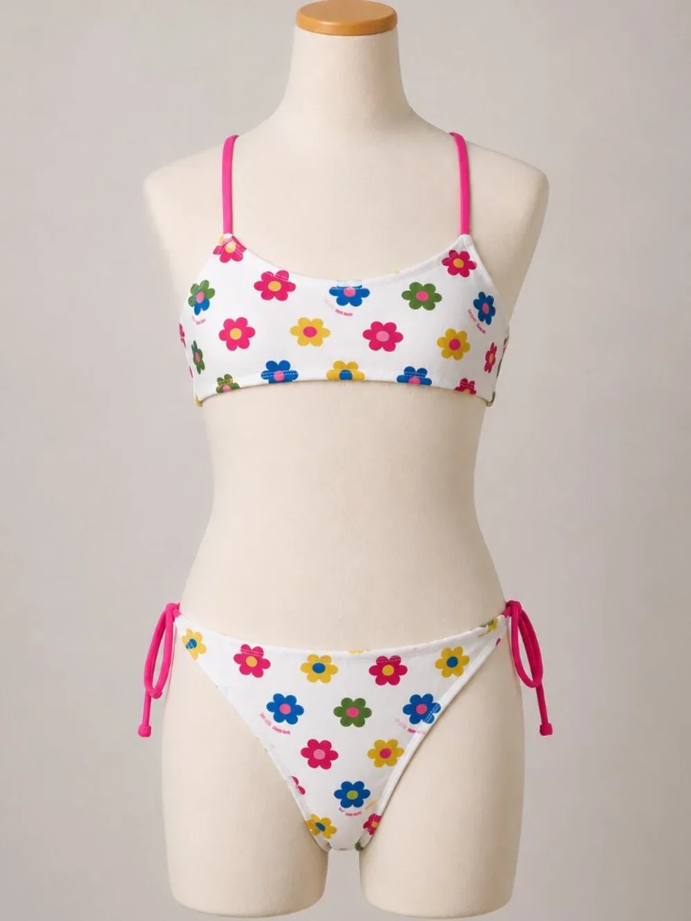 Set of 2 Girls’ Designer Swimsuits – Size 7–9 Years